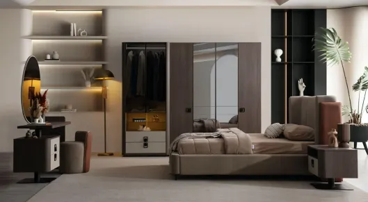 Product img 1, Prada 6 Kapaklı Yatak Odası Takımı